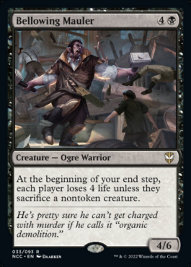 Bellowing Mauler [Streets of New Capenna Commander] - Magic: The Gathering - Card Brawlers | Quebec | Canada |