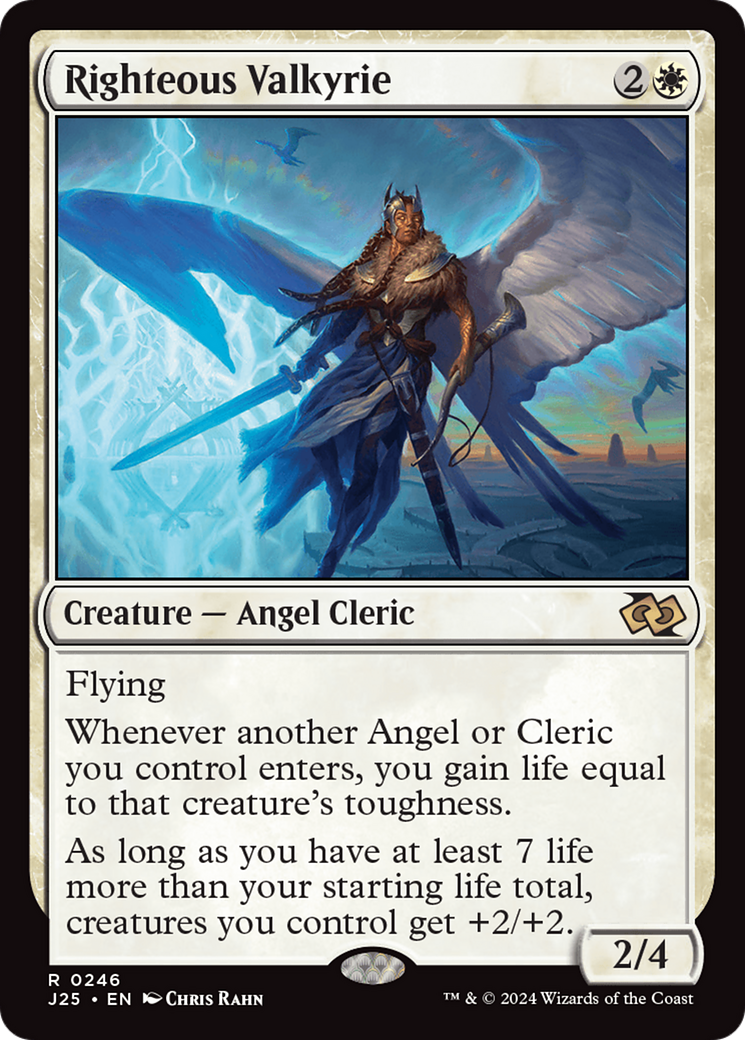 Righteous Valkyrie [Foundations Jumpstart] - Magic: The Gathering - Card Brawlers | Quebec | Canada |