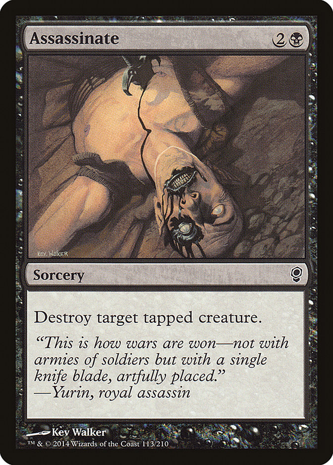 Assassinate [Conspiracy] - Magic: The Gathering - Card Brawlers | Quebec | Canada |