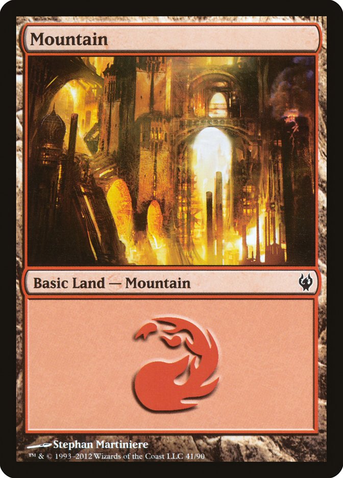 Mountain (41) [Duel Decks: Izzet vs. Golgari] - Magic: The Gathering - Card Brawlers | Quebec | Canada |