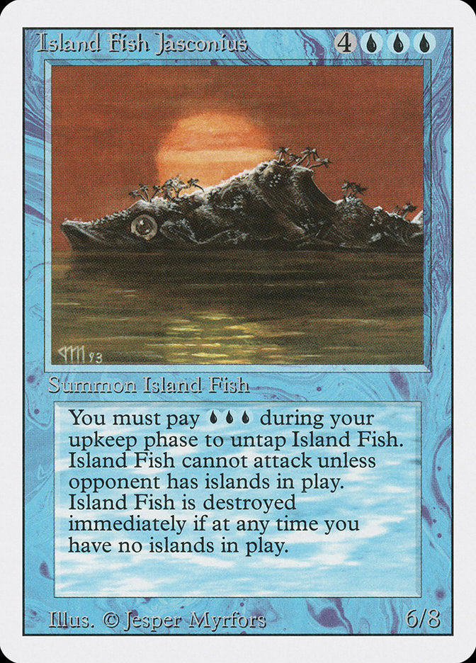 Island Fish Jasconius [Revised Edition] - Magic: The Gathering - Card Brawlers | Quebec | Canada |