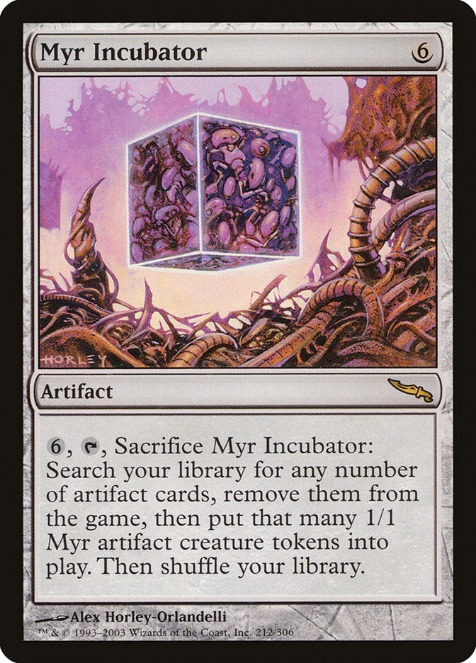 Myr Incubator [Mirrodin] - Magic: The Gathering - Card Brawlers | Quebec | Canada |