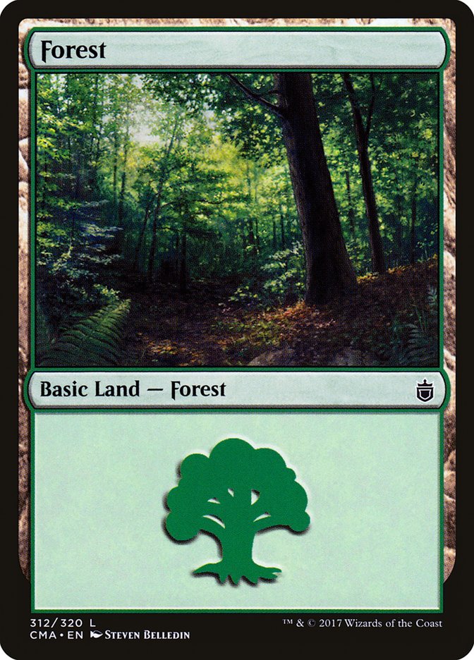 Forest (312) [Commander Anthology] - Magic: The Gathering - Card Brawlers | Quebec | Canada |