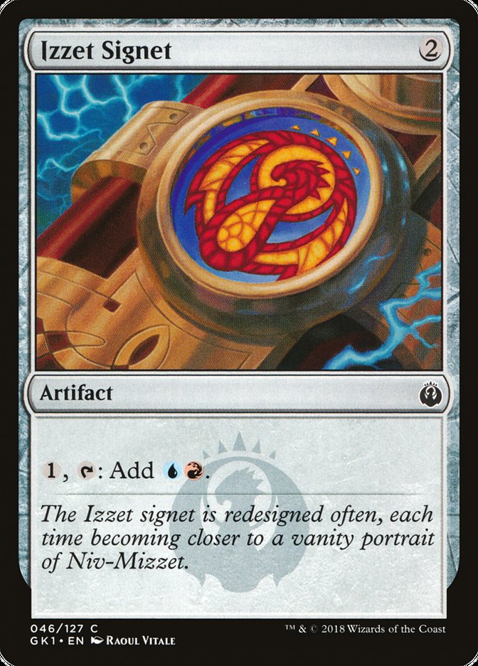 Izzet Signet [Guilds of Ravnica Guild Kit] - Magic: The Gathering - Card Brawlers | Quebec | Canada |