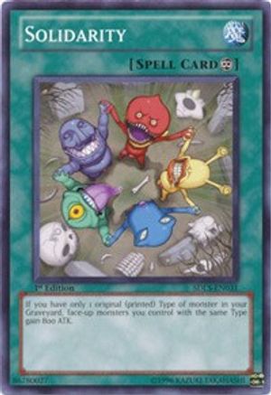 Solidarity [SDLS-EN031] Common - Yu-Gi-Oh! - Card Brawlers | Quebec | Canada |