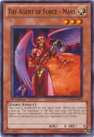 The Agent of Force - Mars [SDLS-EN007] Common - Yu-Gi-Oh! - Card Brawlers | Quebec | Canada |