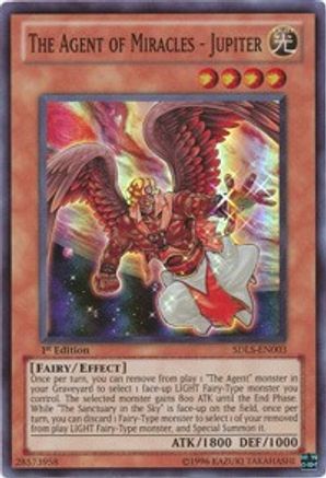 The Agent of Miracles - Jupiter [SDLS-EN003] Super Rare - Yu-Gi-Oh! - Card Brawlers | Quebec | Canada |