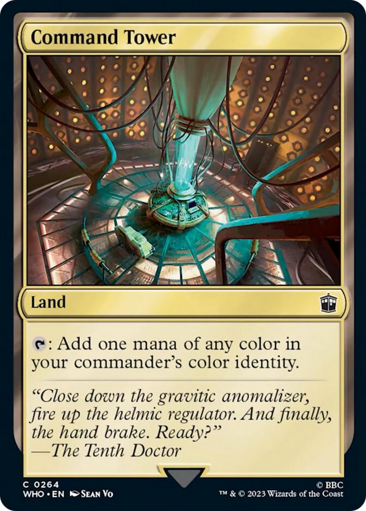 Command Tower (0264) [Doctor Who] - Magic: The Gathering - Card Brawlers | Quebec | Canada |