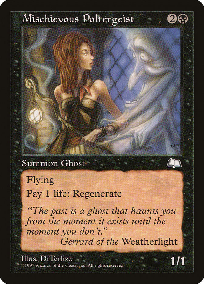Mischievous Poltergeist [Weatherlight] - Magic: The Gathering - Card Brawlers | Quebec | Canada |