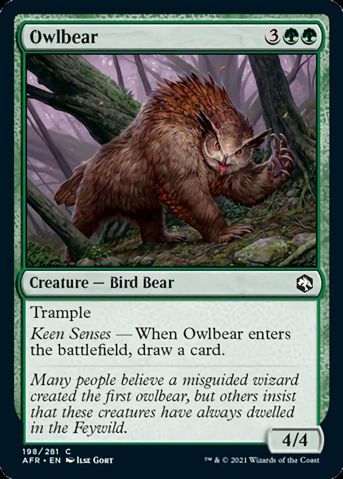 Owlbear [Dungeons & Dragons: Adventures in the Forgotten Realms] - Magic: The Gathering - Card Brawlers | Quebec | Canada |