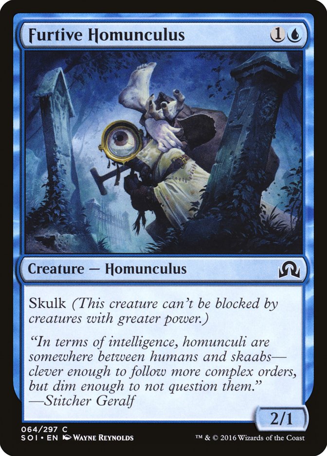 Furtive Homunculus [Shadows over Innistrad] - Magic: The Gathering - Card Brawlers | Quebec | Canada |