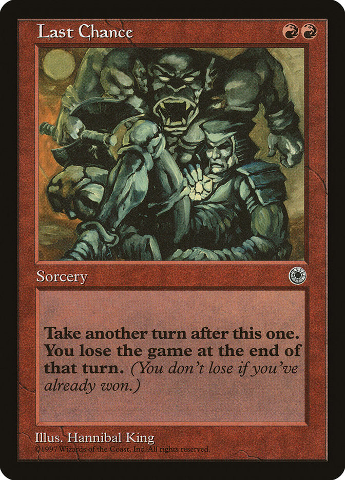Last Chance [Portal] - Magic: The Gathering - Card Brawlers | Quebec | Canada |