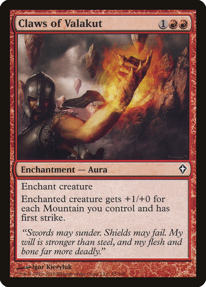 Claws of Valakut [Worldwake] - Magic: The Gathering - Card Brawlers | Quebec | Canada |