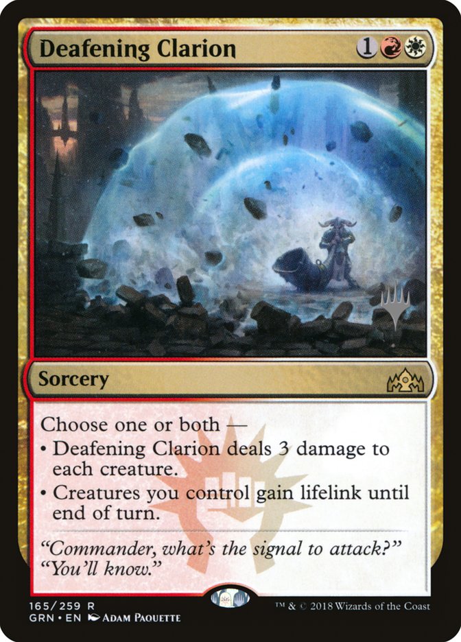 Deafening Clarion (Promo Pack) [Guilds of Ravnica Promos] - Magic: The Gathering - Card Brawlers | Quebec | Canada |