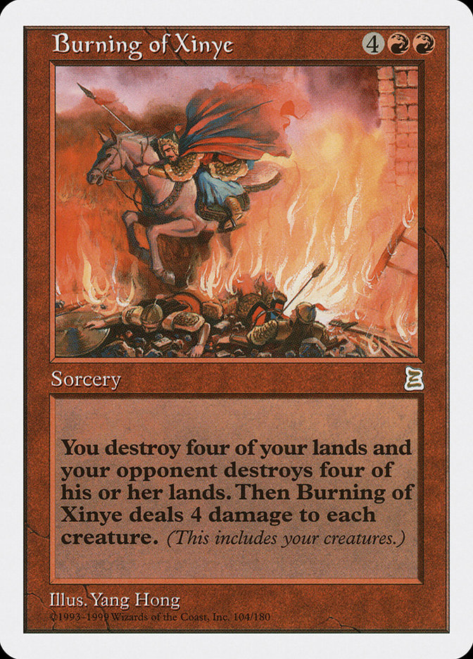 Burning of Xinye [Portal Three Kingdoms] - Magic: The Gathering - Card Brawlers | Quebec | Canada |