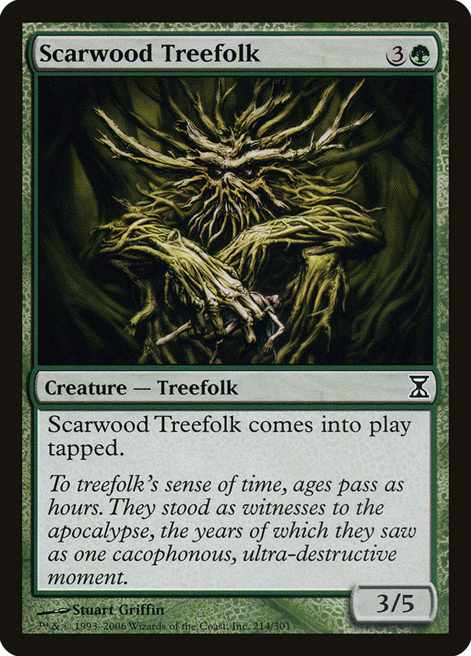 Scarwood Treefolk [Time Spiral] - Magic: The Gathering - Card Brawlers | Quebec | Canada |