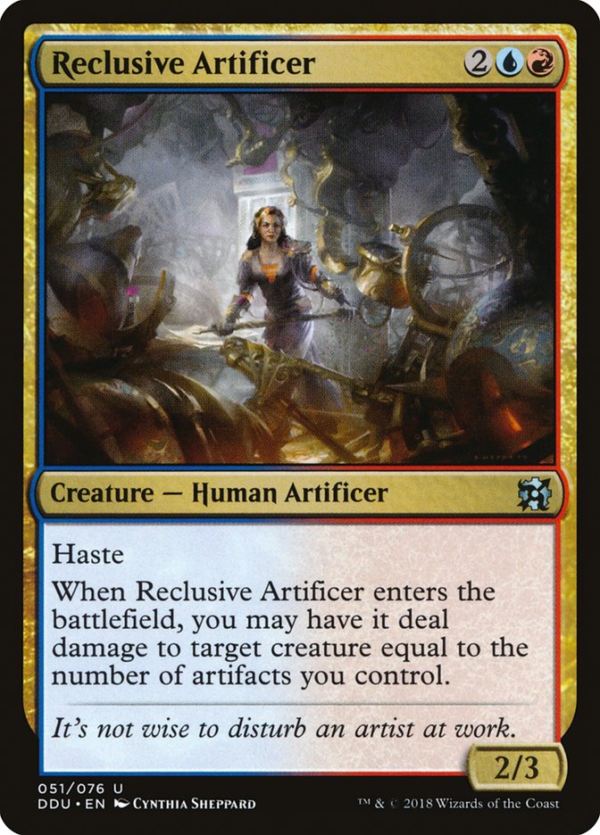 Reclusive Artificer [Duel Decks: Elves vs. Inventors] - Magic: The Gathering - Card Brawlers | Quebec | Canada |