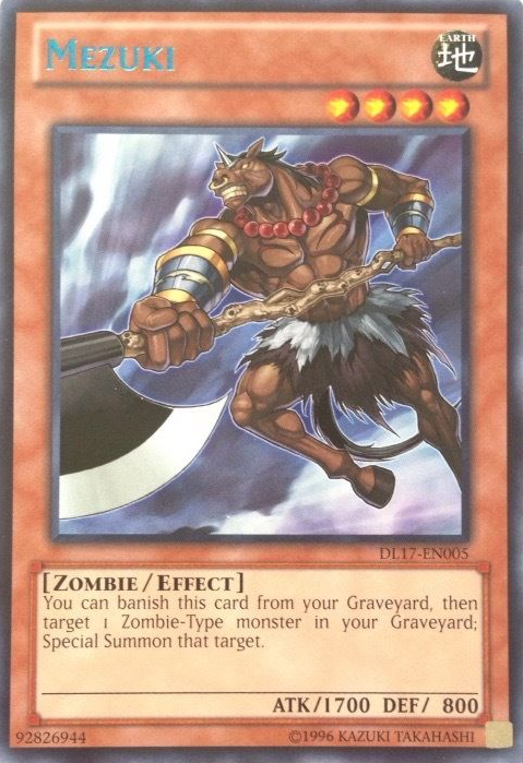 Mezuki (Blue) [DL17-EN005] Rare - Yu-Gi-Oh! - Card Brawlers | Quebec | Canada |