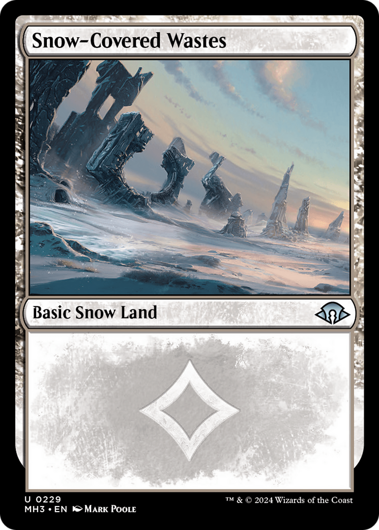 Snow-Covered Wastes (0229) [Modern Horizons 3] - Magic: The Gathering - Card Brawlers | Quebec | Canada |
