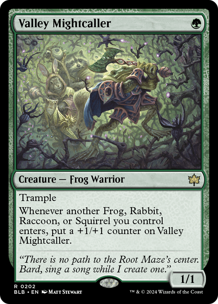 Valley Mightcaller [Bloomburrow] - Magic: The Gathering - Card Brawlers | Quebec | Canada |