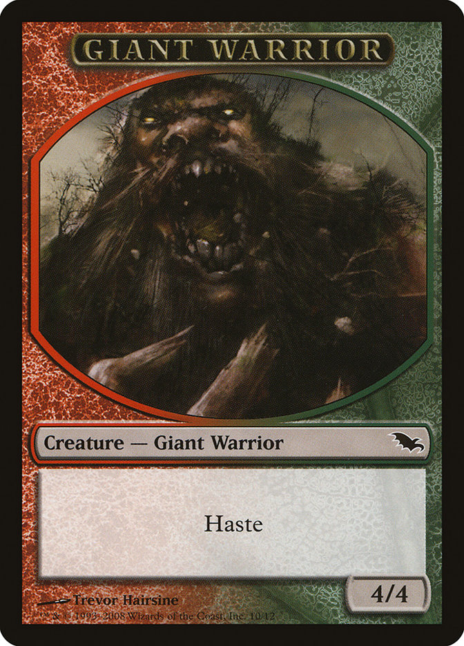 Giant Warrior Token [Shadowmoor Tokens] - Magic: The Gathering - Card Brawlers | Quebec | Canada |
