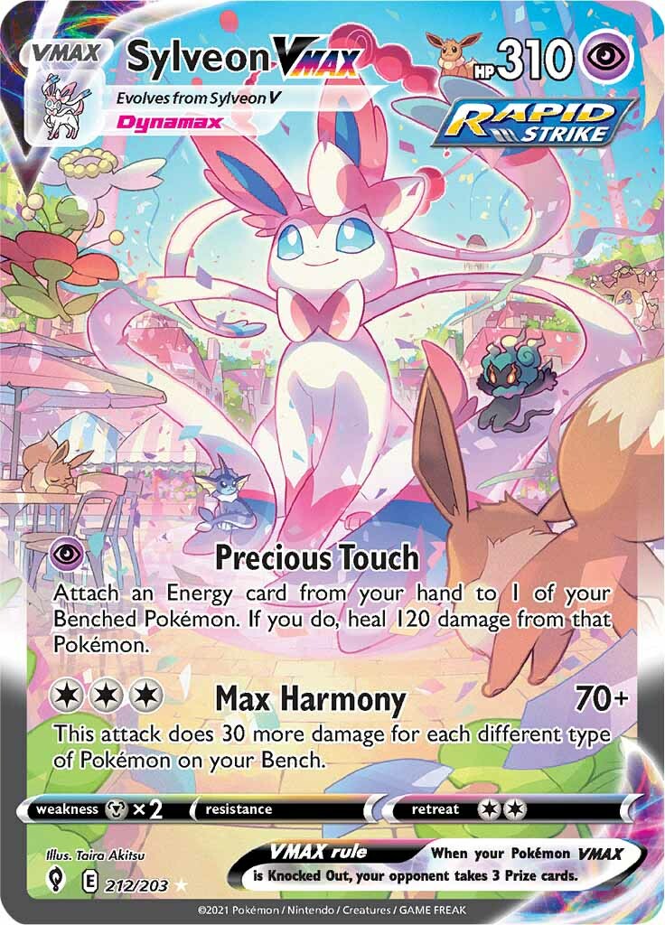 Sylveon VMAX (212/203) [Sword & Shield: Evolving Skies] - Pokémon - Card Brawlers | Quebec | Canada |