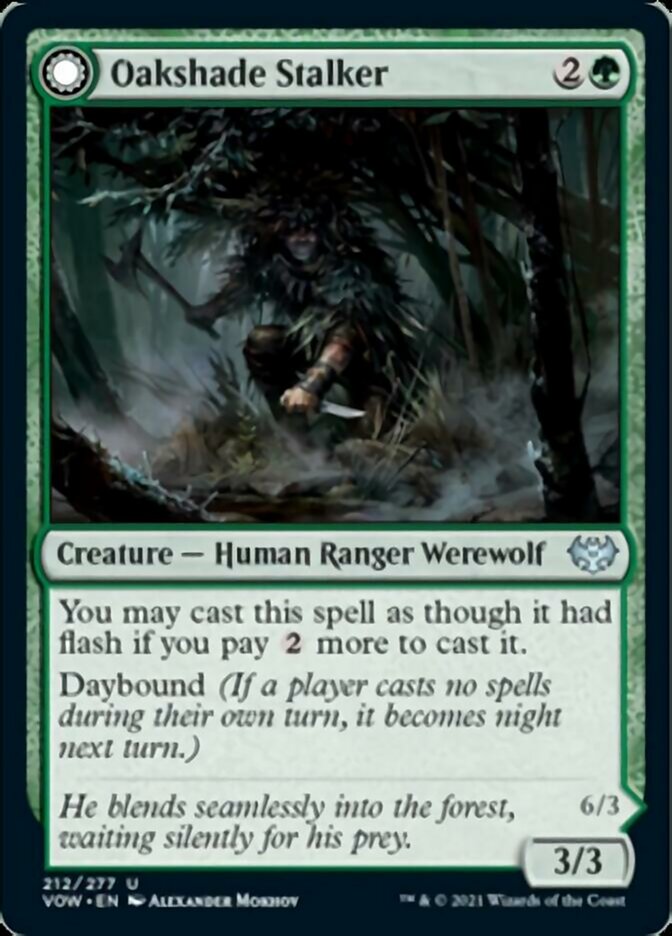 Oakshade Stalker // Moonlit Ambusher [Innistrad: Crimson Vow] - Magic: The Gathering - Card Brawlers | Quebec | Canada |