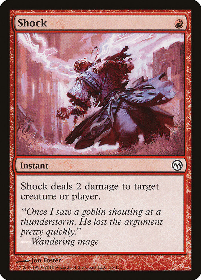 Shock [Duels of the Planeswalkers] - Magic: The Gathering - Card Brawlers | Quebec | Canada |