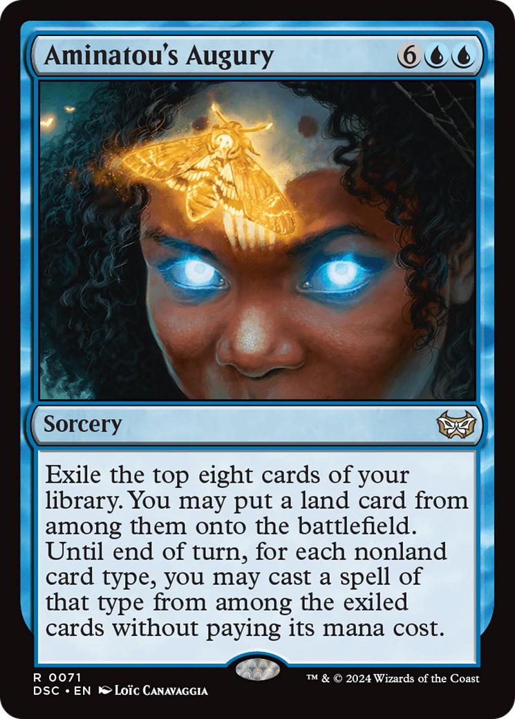 Aminatou's Augury [Duskmourn: House of Horror Commander] - Magic: The Gathering - Card Brawlers | Quebec | Canada |