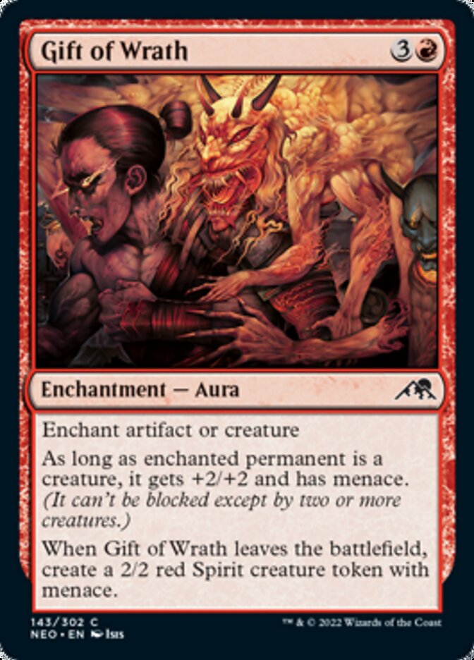 Gift of Wrath [Kamigawa: Neon Dynasty] - Magic: The Gathering - Card Brawlers | Quebec | Canada |