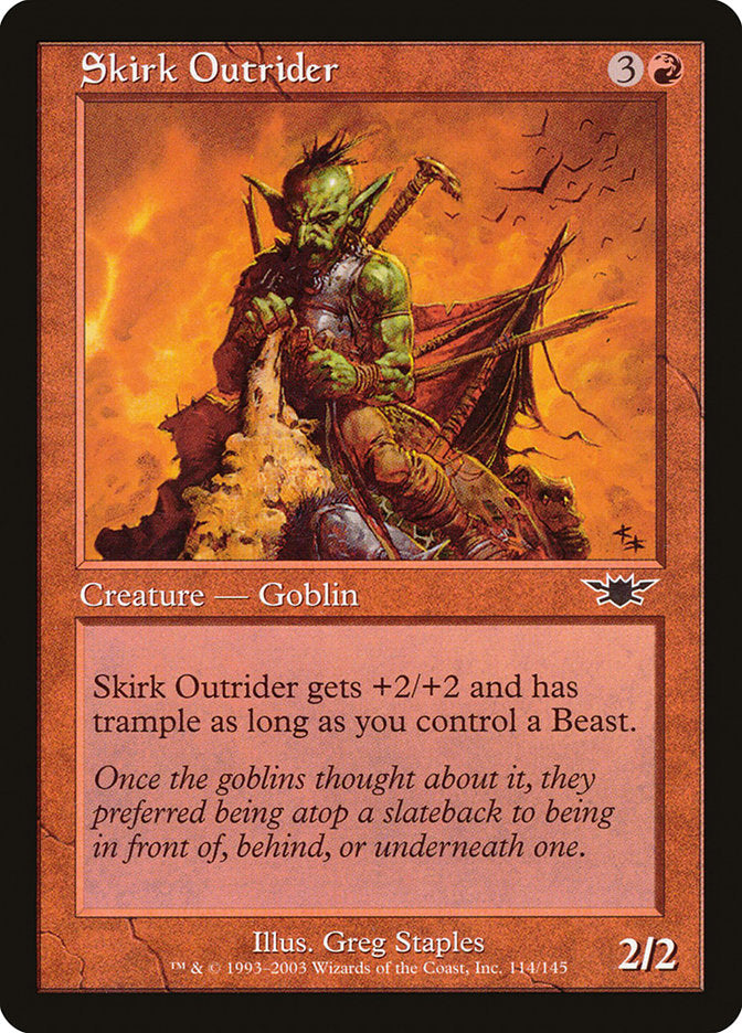 Skirk Outrider [Legions] - Magic: The Gathering - Card Brawlers | Quebec | Canada |