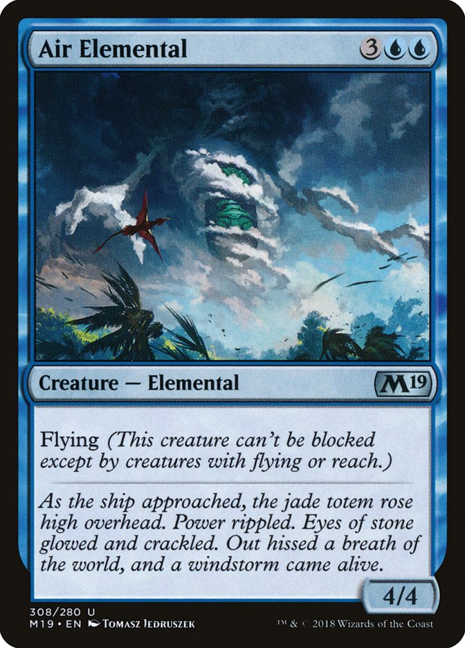 Air Elemental [Core Set 2019] - Magic: The Gathering - Card Brawlers | Quebec | Canada |