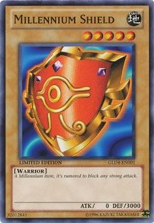 Millennium Shield [GLD4-EN001] Common - Yu-Gi-Oh! - Card Brawlers | Quebec | Canada |