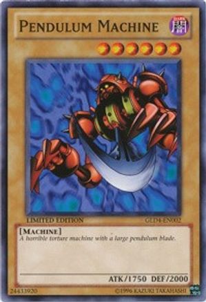 Pendulum Machine [GLD4-EN002] Common - Yu-Gi-Oh! - Card Brawlers | Quebec | Canada |