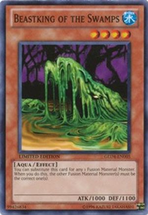 Beastking of the Swamps [GLD4-EN005] Common - Yu-Gi-Oh! - Card Brawlers | Quebec | Canada |