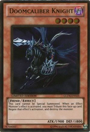 Doomcaliber Knight [GLD4-EN023] Gold Rare - Yu-Gi-Oh! - Card Brawlers | Quebec | Canada |