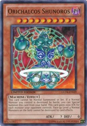 Orichalcos Shunoros [GLD4-EN029] Common - Yu-Gi-Oh! - Card Brawlers | Quebec | Canada |