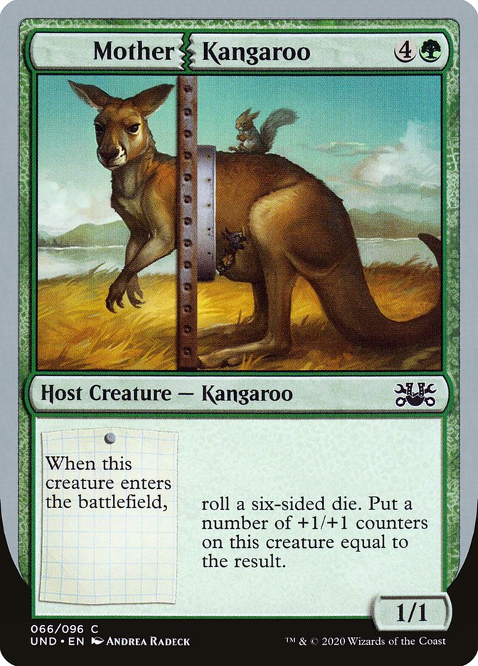 Mother Kangaroo [Unsanctioned] - Magic: The Gathering - Card Brawlers | Quebec | Canada |