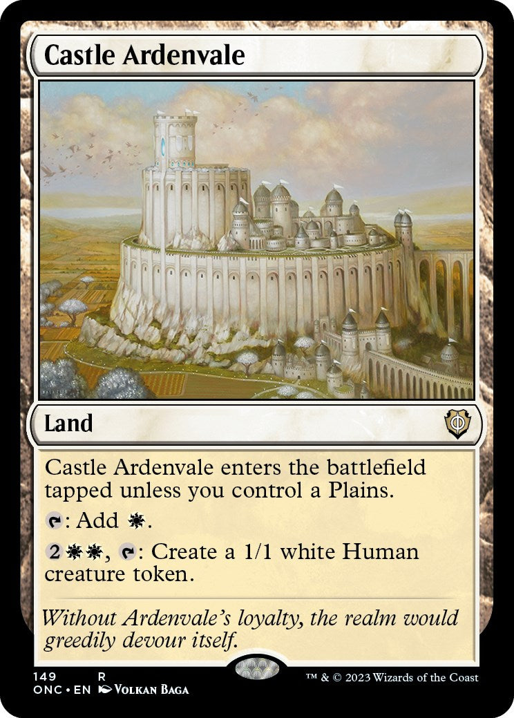 Castle Ardenvale [Phyrexia: All Will Be One Commander] - Magic: The Gathering - Card Brawlers | Quebec | Canada |
