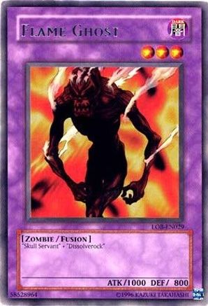Flame Ghost (LOB-EN029) Rare