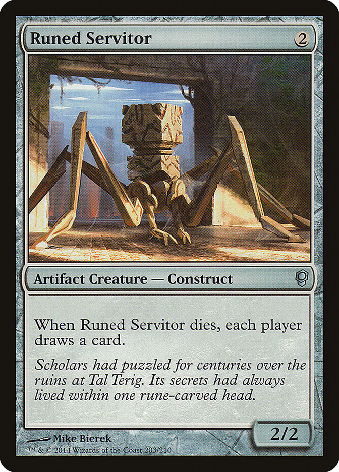 Runed Servitor [Conspiracy] - Magic: The Gathering - Card Brawlers | Quebec | Canada |
