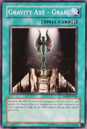 Gravity Axe - Grarl [DCR-EN034] Common - Yu-Gi-Oh! - Card Brawlers | Quebec | Canada |