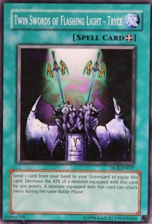 Twin Swords of Flashing Light - Tryce [DCR-EN037] Common - Yu-Gi-Oh! - Card Brawlers | Quebec | Canada |
