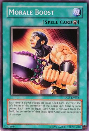 Morale Boost [DCR-EN042] Common - Yu-Gi-Oh! - Card Brawlers | Quebec | Canada |