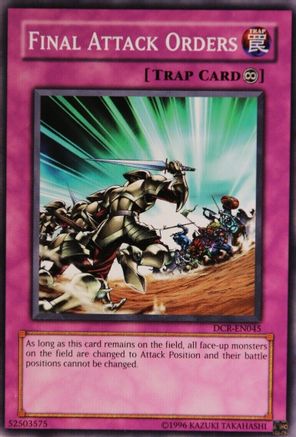 Final Attack Orders [DCR-EN045] Common - Yu-Gi-Oh! - Card Brawlers | Quebec | Canada |