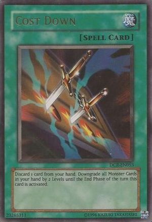 Cost Down [DCR-EN053] Ultra Rare - Yu-Gi-Oh! - Card Brawlers | Quebec | Canada |