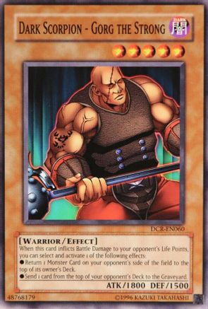 Dark Scorpion - Gorg the Strong [DCR-EN060] Common - Yu-Gi-Oh! - Card Brawlers | Quebec | Canada |