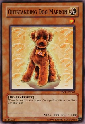 Outstanding Dog Marron [DCR-EN062] Common - Yu-Gi-Oh! - Card Brawlers | Quebec | Canada |
