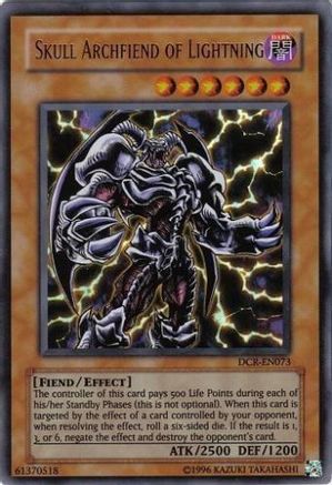 Skull Archfiend of Lightning [DCR-EN073] Ultra Rare - Yu-Gi-Oh! - Card Brawlers | Quebec | Canada |