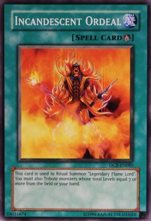Incandescent Ordeal [DCR-EN085] Common - Yu-Gi-Oh! - Card Brawlers | Quebec | Canada |